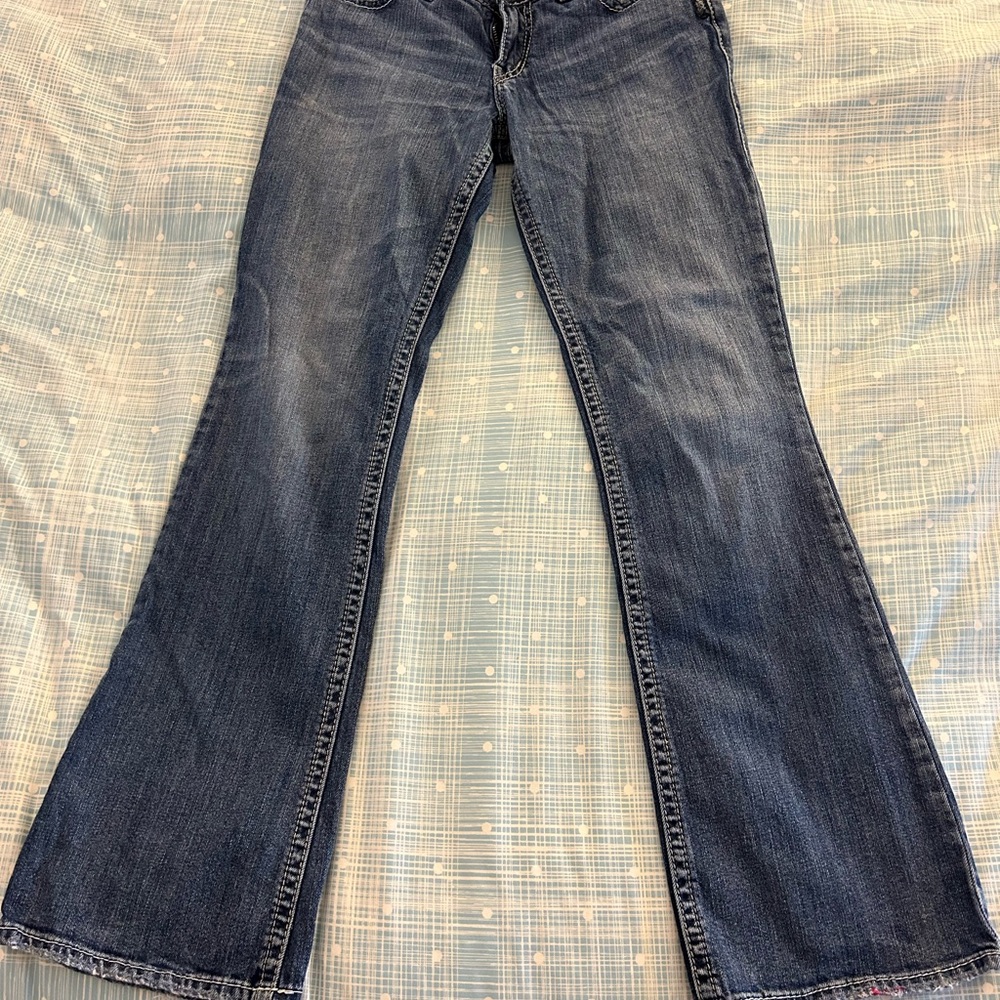 Silver Jeans Dark Blue Flare Women's Jeans